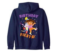 Dora The Explorer Dora And Boots Birthday Fiesta Felpa con Cappuccio