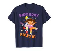 Dora The Explorer Dora And Boots Birthday Fiesta Maglietta