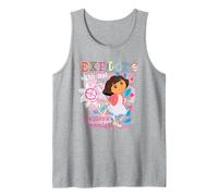 Dora The Explorer Explore with Me! Textured Design Canotta