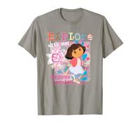 Dora The Explorer Explore with Me! Textured Design Maglietta