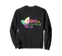 Dora The Explorer Floral Lettering Felpa
