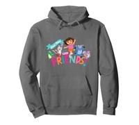 Dora The Explorer Good Times with Good Friends Felpa con Cappuccio