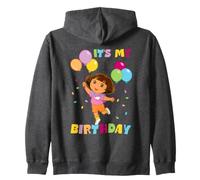 Dora The Explorer It's My Birthday Balloons Felpa con Cappuccio
