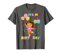 Dora The Explorer It's My Birthday Balloons Maglietta