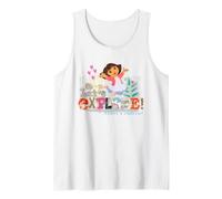 Dora The Explorer Let's Explore! Textured Design Canotta