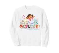 Dora The Explorer Let's Explore! Textured Design Felpa