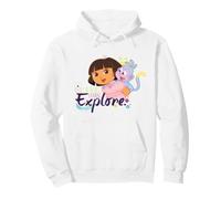 Dora The Explorer Live, Learn, Explore Felpa con Cappuccio