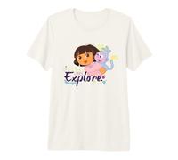 Dora The Explorer Live, Learn, Explore Maglietta Premium