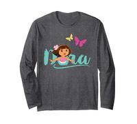 Dora The Explorer with Butterflies Maglia a Manica