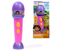 Dora, Tropical Forest Rhythm Microphone with Bilingual Music, Sounds and Phrases