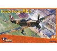 DORA WINGS DW48035 MODELLO AEREO PERCIVAL PROCTOR MK.I 1/48