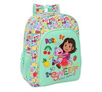 Dora - Zaino scuola bambino, zaino per bambini, adattabile a carrozzina, ideale per bambini in età scolare, comodo e versatile, qualità e resistenza, 32 x 12 x 38 cm