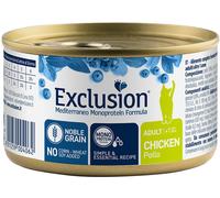 dorado Exclusion Gatto Mediterraneo Adulto Pollo Lattina 85 Gr