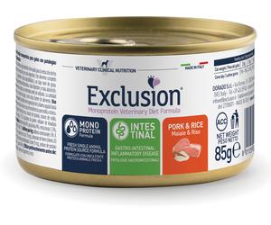 dorado Exclusion monoprotein veterinary diet formula cat intestinal pork and rice 85 g