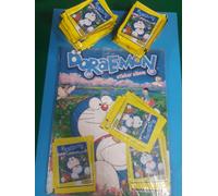 Doraemon Album vuoto sigillato + 100 bustine di figurine Panini 2004