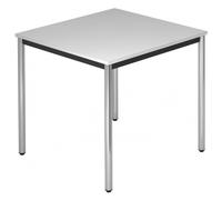 DORAN DR08 C - Grigio 80x80 con tubo rotondo/cromo