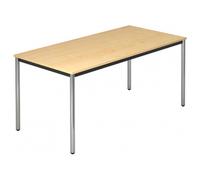 DORAN DR16 C - Acero 160x80 con tubo rotondo/cromo