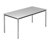 DORAN DR16 C - Grigio 160x80 con tubo rotondo/cromo