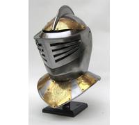 Dorato Knight Armor Casco - Medievale Costume ~ Crusader Spartan