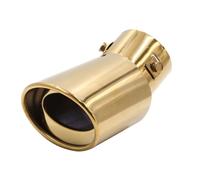 Dorato ova posteriore marmitta scarico Punta tubo Automobile veicolo