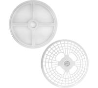 Dorccsi Filtro per asciugatrice, Parti di Uscita dell'Aria, filtri per asciugatrice Portatili, Dischi filtranti per Indumenti, retine per Indumenti, filtri per, Sostituzione del Filtro dell