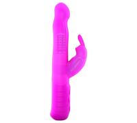 Vibratore con Stimolatore Clitorideo Ricaricabile Baby Rabbit 2.0 Dorcel (Rosa)