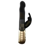 Dorcel Baby Rabbit 2.0 - vibratore con braccio per clitoride (nero-oro)