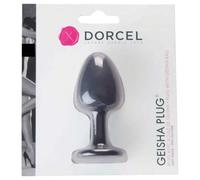 Plug Anale Geisha Dorcel M con Sfera Massaggiante - Nero