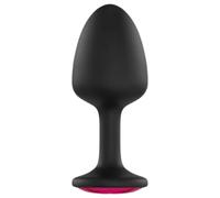 Plug Anale Dorcel Geisha Ruby M con Gemma Rosa - Dildo Anale Nero