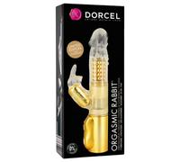 Coniglio Orgasmico Dorcel con Stimolatore Clitorideo - Vibratore dorato