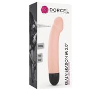 Vibratore Realistico "Dorcel Real Vibration M 2.0" con Batteria Ricaricabile (Naturale)