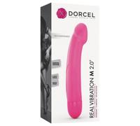 Dorcel Real Vibration M 2.0 - Vibratore Ricaricabile (Rosa)
