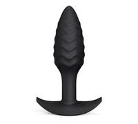 Dorcel Wavy Plug anale, nero, 3 x 10,6 cm
