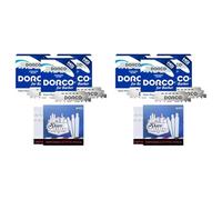 Dorco Lamette 3x100 Stainless Steel Single Edge Razor Blades + 20 Fiammiferi Emostatici Shave Factory (Confezione da 2)