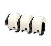 DOREE 3 Rotoli DK-11208 Etichette per indirizzi, Compatibili con Brother DK11208, 38mm x 90mm, Per stampanti Brother QL-500,QL-570,QL-700,QL-800,QL-1050,QL-1100(400 etichette per rotolo)