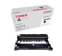 DOREE DR-2400 DR 2400 DR2400 Tamburo Compatibile per Brother HL-L2310D L2350DW L2370DN L2375DW/ DCP-L2510D L2530DW L2537DW L2550DN/ MFC-L2710DN L2710DW L2730DW L2750DW impresoras - Nero, 12,000 pagine