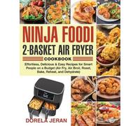 Dorela Jeran Ninja Foodi 2-Basket Air Fryer Cookbook (Tascabile)