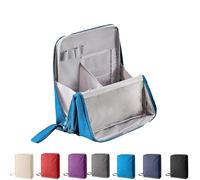 Doresty Borsa per il Trucco, Bo rsa per il Trucco in piedi, Scatola portaoggetti per cosmetici verticale, Toilette verticale in tessuto Oxford portatile e multifunzionale(Type B)