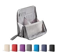 Doresty Borsa per il Trucco, Bo rsa per il Trucco in piedi, Scatola portaoggetti per cosmetici verticale, Toilette verticale in tessuto Oxford portatile e multifunzionale(Type C)