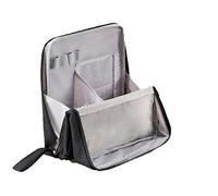 Doresty Makeup Bag, Doresty Standing Makeup Bag, Large Capacity, Waterproof Multipurpose Stand Up Toiletry Bags, for Women and Men, for Travel, Work and Daily Use (Black)