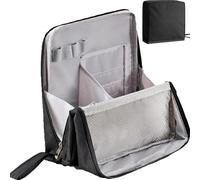 Doresty Makeup Bag, Standing Makeup Bag, Doresty Standing Multi-purpose Large Capacity Oxford Cloth Makeup Bags, Relevanton Stationery Organizer (CC)
