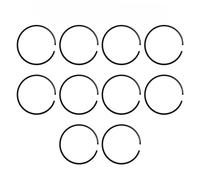 DORFEY 10 pezzi/lotto 34 mm x 1,2 mm anelli del pistone di dimensioni standard for parti di ricambio for motosega