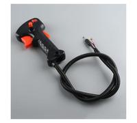 DORFEY 1X Brush Cutter Grass Trimmer Right Handle Switch with Throttle Trigger Cable for 43CC 52CC Brush Cutter Petrol/Gas Power