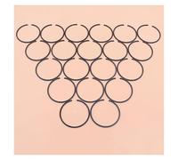 DORFEY 20 pezzi/lotto 34 mm x 1,2 mm fasce elastiche for pistone adatte for Mit-sub-shi TL26 CG260 26CC BC260 1E34F 2 tempi decespugliatore attrezzi da giardino