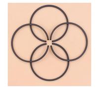 DORFEY 4 pezzi/lotto fasce elastiche pistone da 40 mm adatte for Robin NB411 B45 G45L TL43 TD40 for Mit-sub-shi for Zenoah for K-a-w-a-s-k-i for RYO-BI for s-h-i-n-d-a-i-w-a decespugliatore