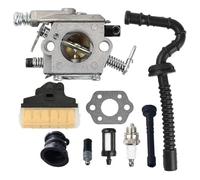 DORFEY Adatto for carburatore s-t-i-h=l MS250 021 023 025 MS210 MS230 Parti di ricambio for sega Kit di regolazione del filtro dell'aria del carburatore MS 250