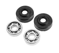 DORFEY Adatto for motosega H-u-s-q=v-a-r-n-a 36 41 136 137 141 142 Kit 2 pezzi di paraolio, cuscinetto principale dell'albero motore, utensili elettrici da giardino