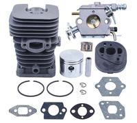 DORFEY Adatto for Partner 350 351 370 371 420 390 391, for motosega Formula 5000 41mm cilindro pistone carburatore kit guarnizione carburatore