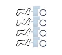 DORFEY Adatto for Sthi L 017 018 MS170 MS180 MS260 MS270 MS290 MS310 MS340 MS360 MS390 4 pezzi for kit rondella a molla for nottolino di avviamento a strappo