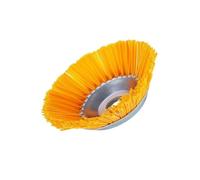 DORFEY Adatto for Testa di decespugliatore for Erbacce da 8 Pollici, Spazzola Rotante Universale con Ruota in Filo di Nylon for Tosaerba da Giardino, 1 Pezzo(8 Inch-GOLD-1PC)